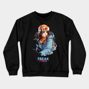 Freak Mode - Women's Snowboard Crewneck Sweatshirt